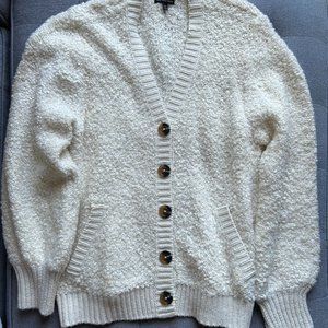 Who What Wear Cream Knitted Cardigan